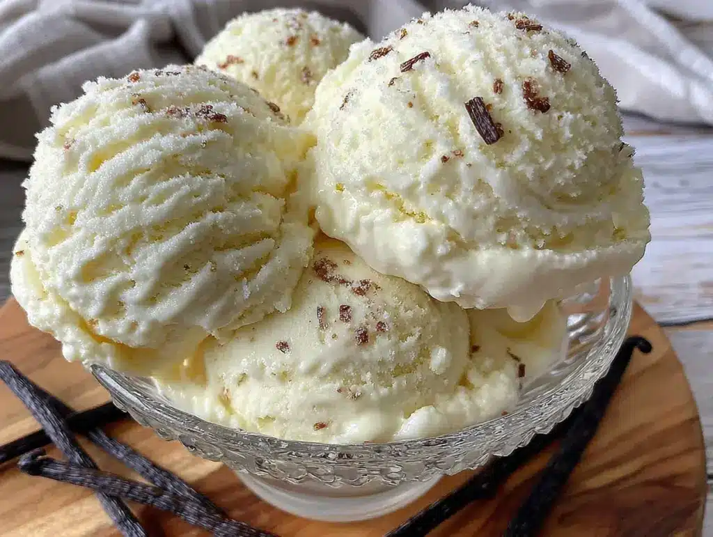 no-churn vanilla ice cream - featured image