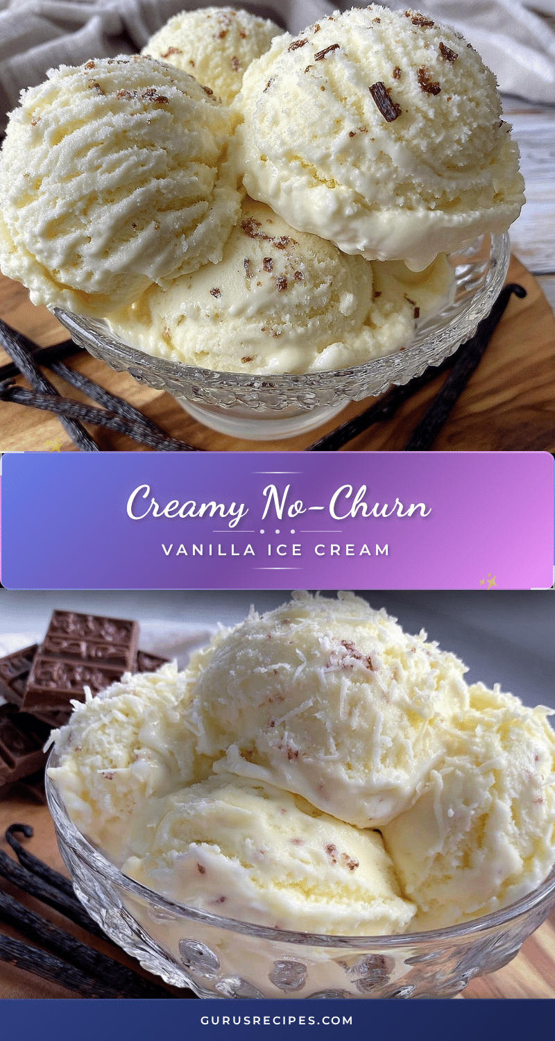 no-churn vanilla ice cream recipe