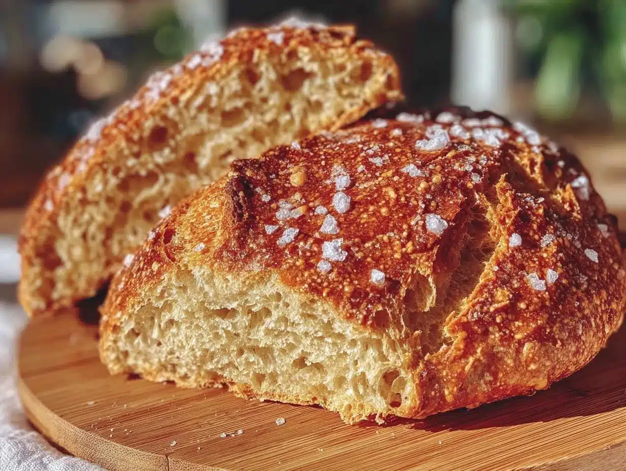 no-knead whole wheat bread preparation steps