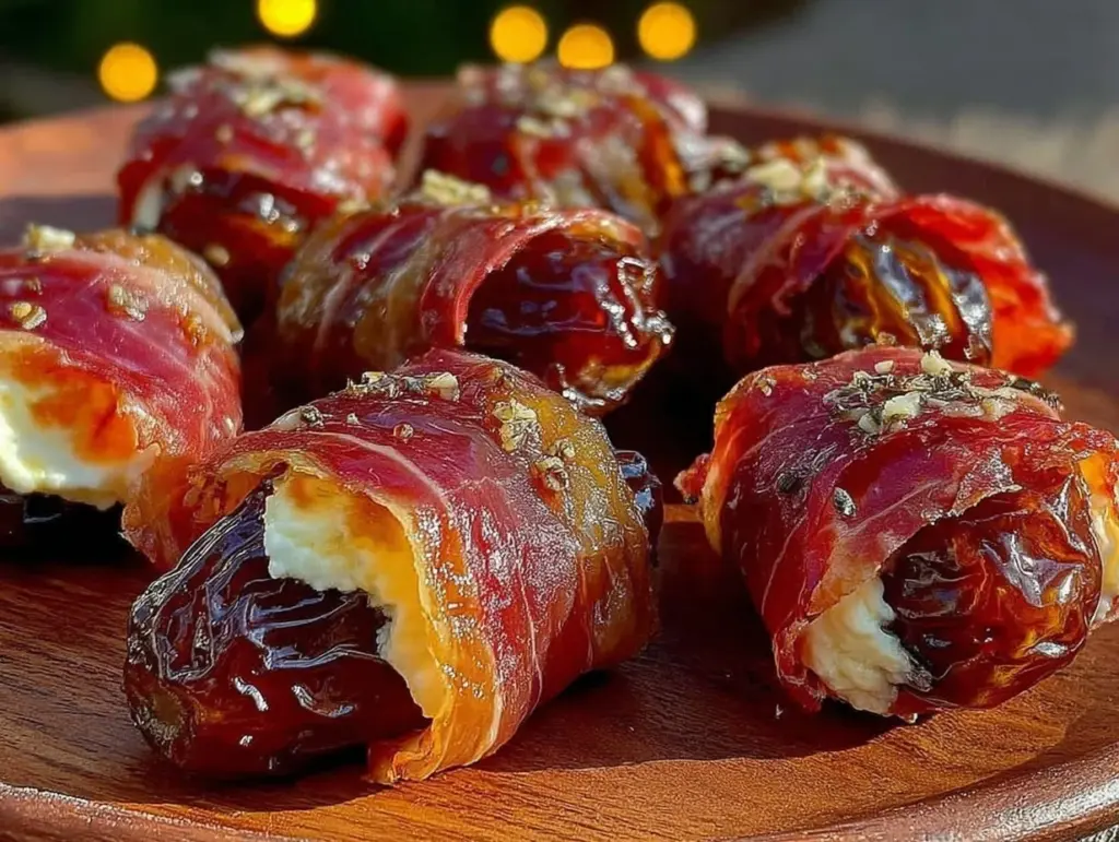 prosciutto-wrapped dates - featured image
