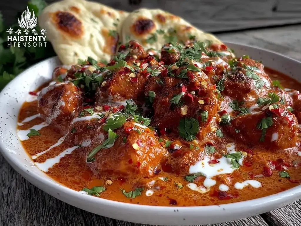 quick creamy chicken tikka masala - featured image