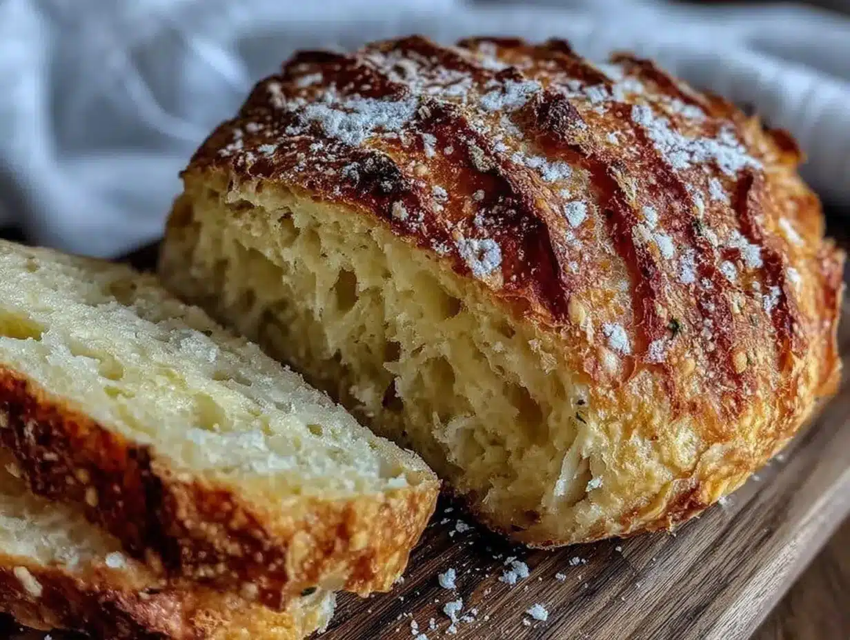 rustic sourdough bread recipe preparation steps