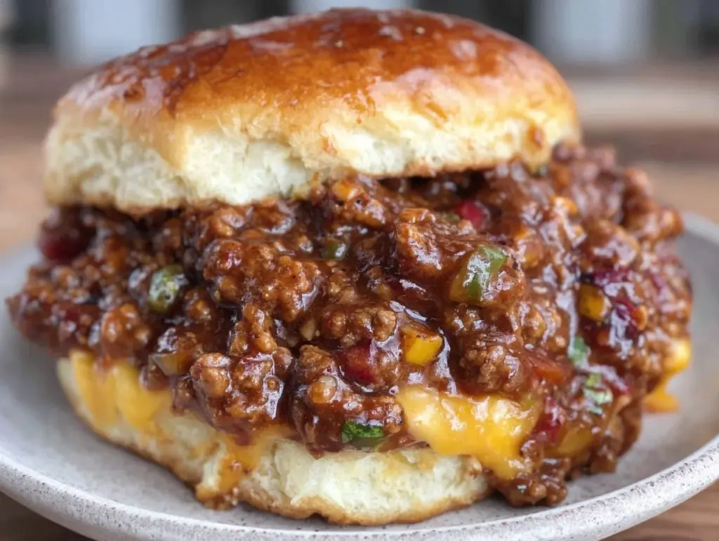 savory sloppy joes recipe - featured image