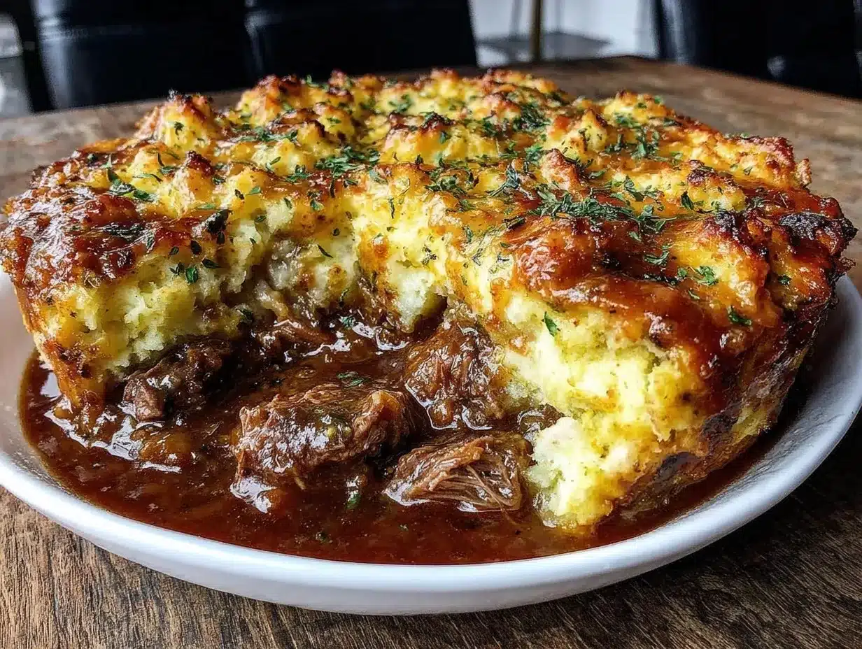 shepherds pie with lamb and guinness gravy preparation steps