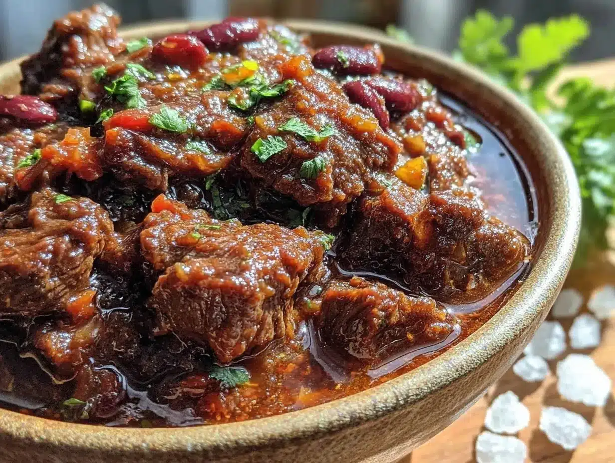 slow cooker beef chili preparation steps