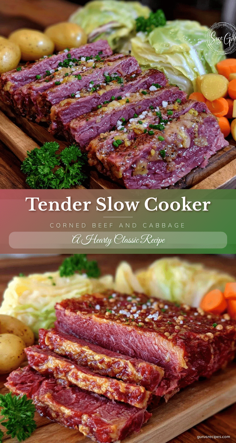 slow cooker corned beef and cabbage recipe