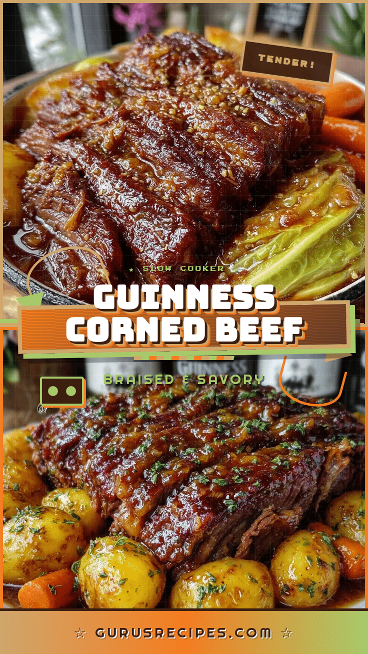 slow cooker guinness braised corned beef recipe