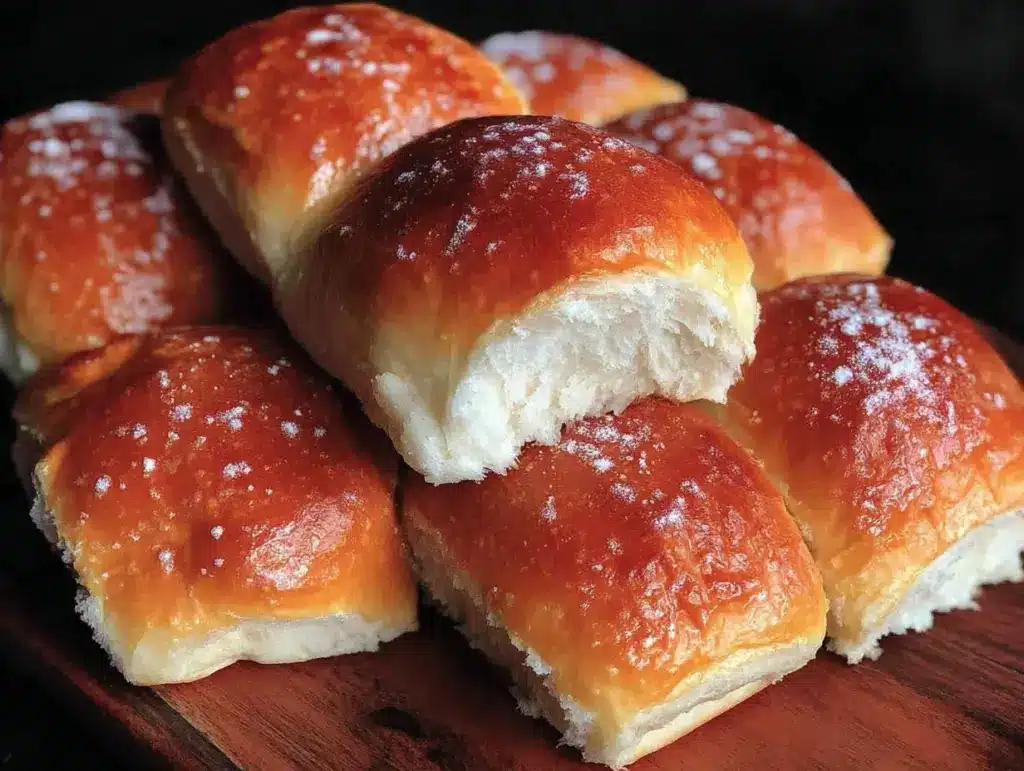 soft fluffy hot dog buns recipe - featured image