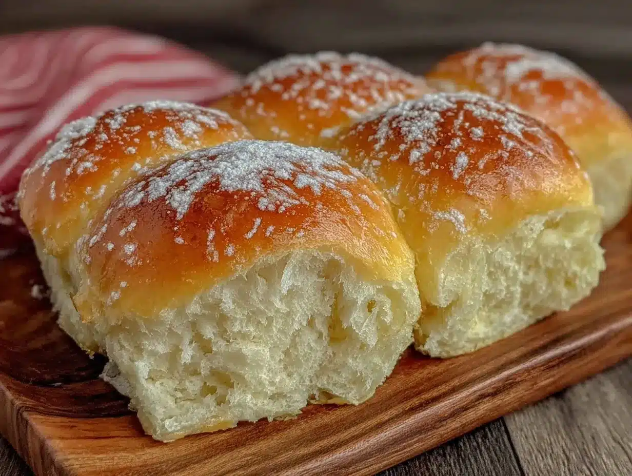 soft fluffy hot dog buns recipe preparation steps