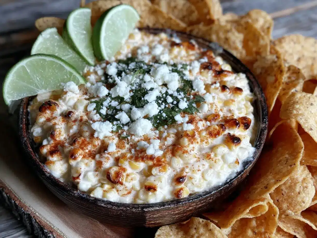 street corn dip preparation steps