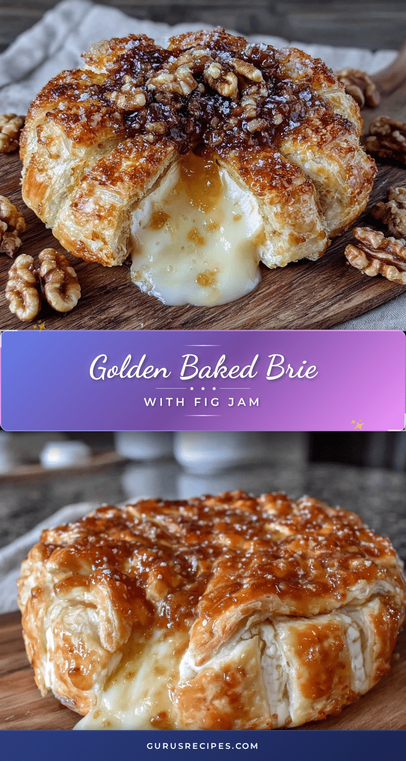 baked brie in puff pastry recipe