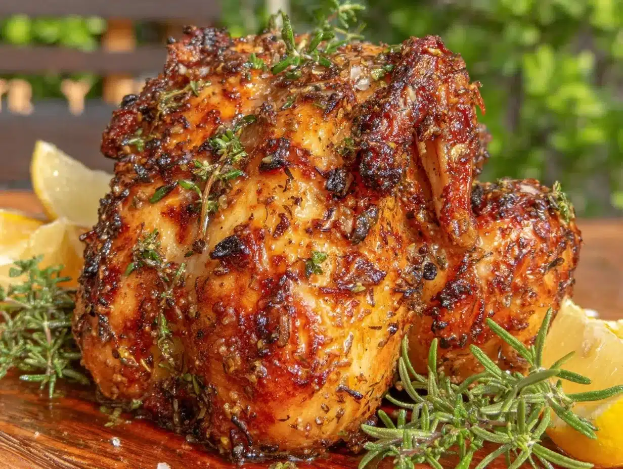 beer can chicken recipe preparation steps