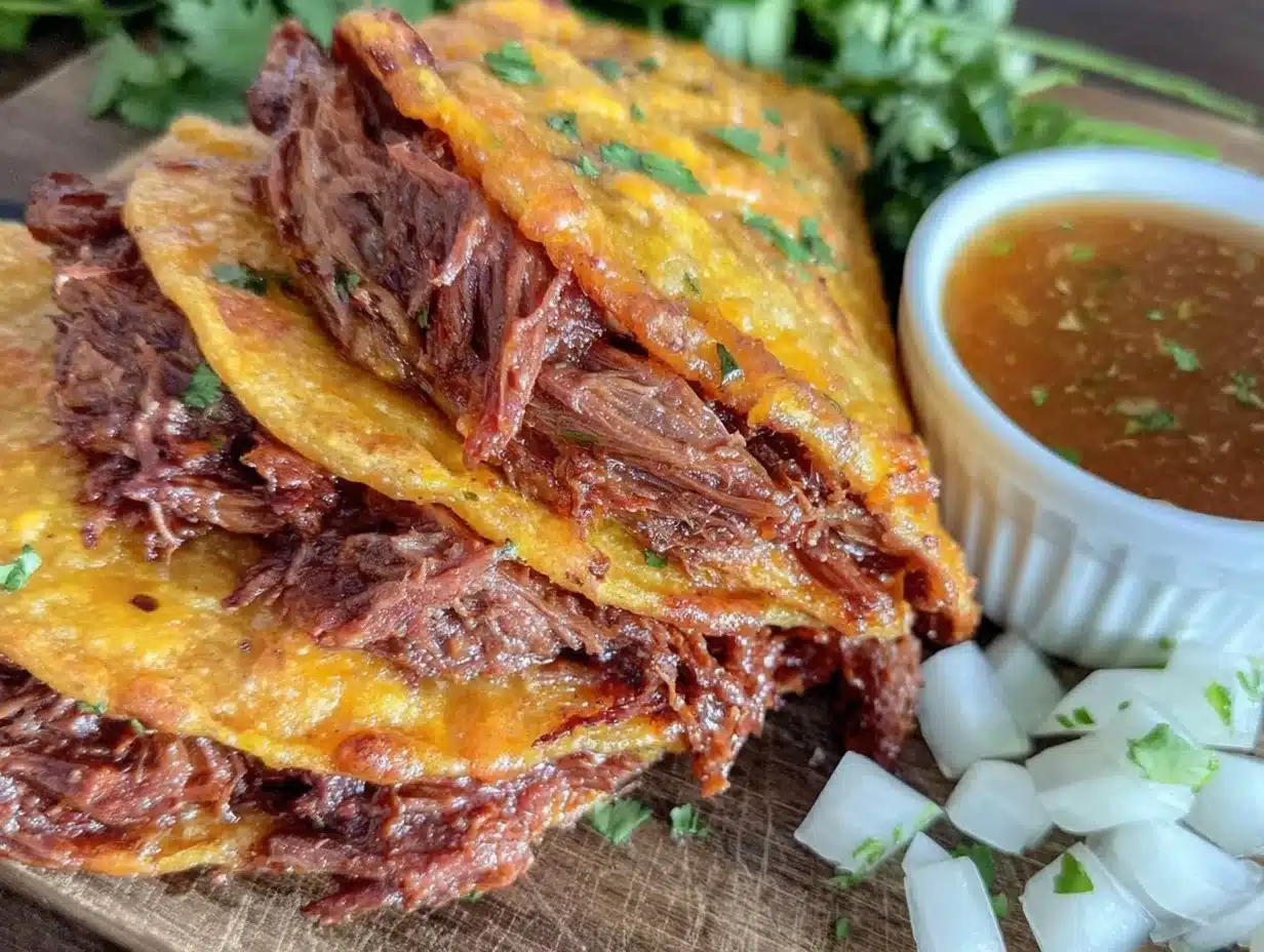Flavorful Birria Tacos Recipe With Easy Rich Consommé Dipping Sauce