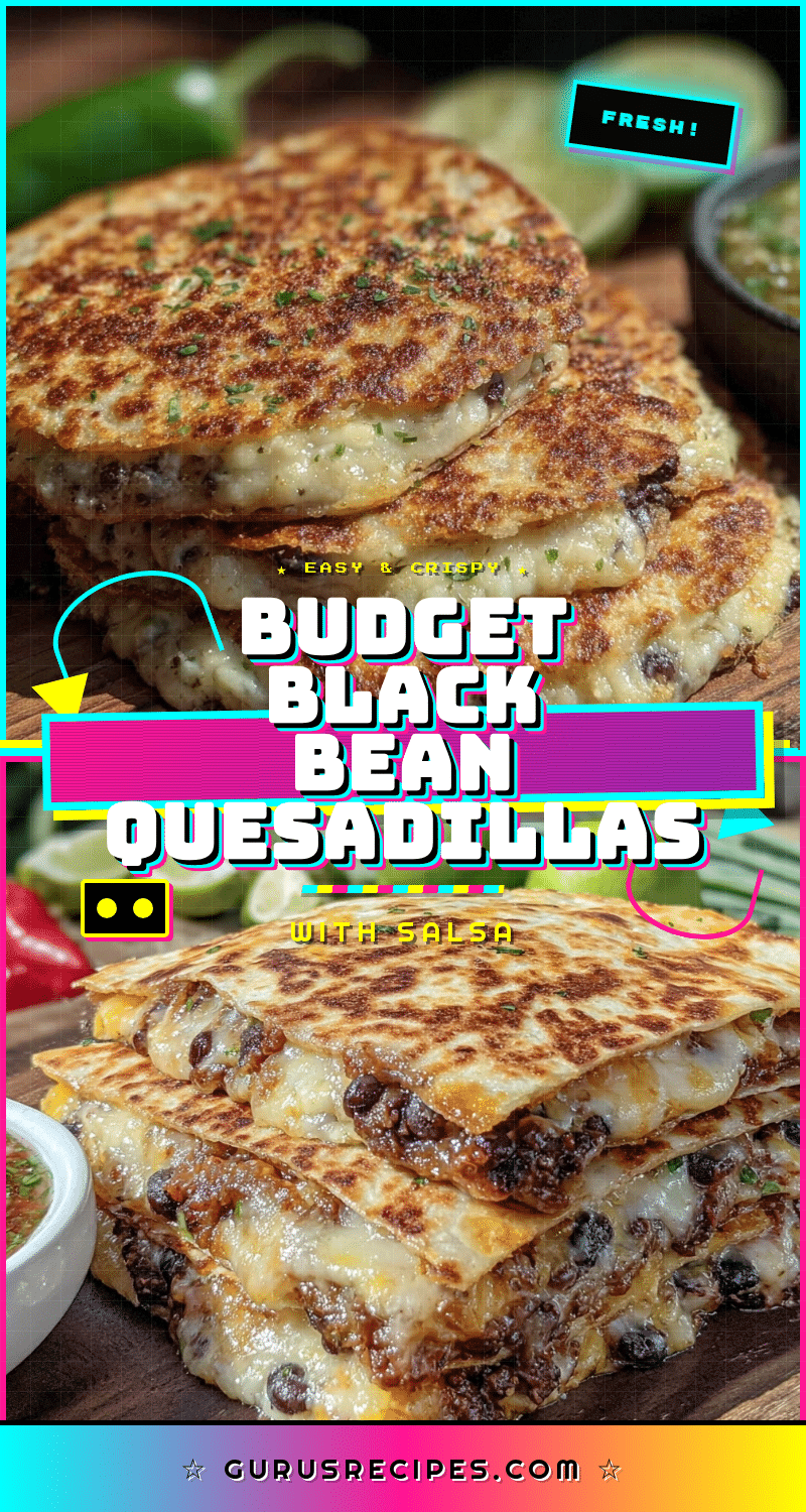 black bean quesadillas recipe