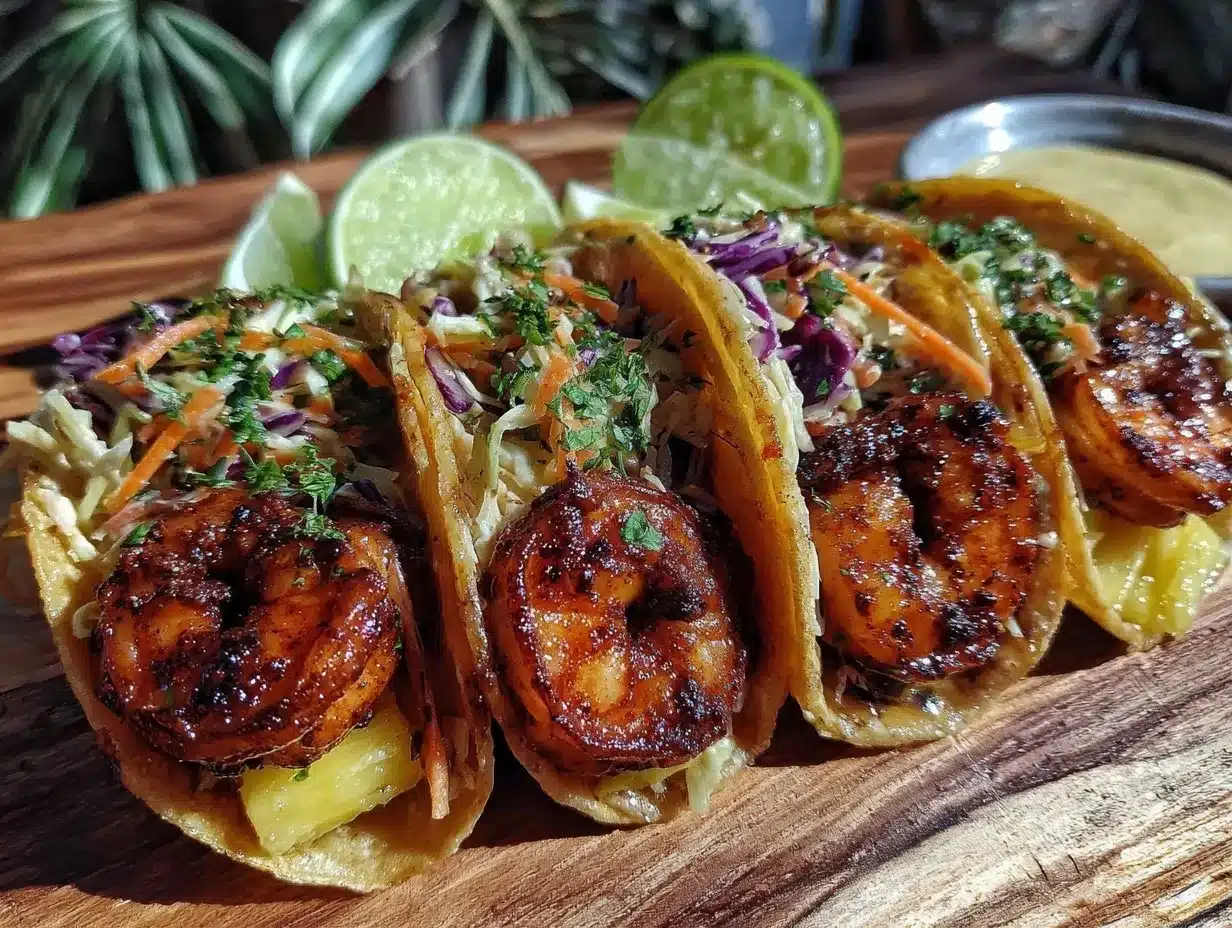 blackened shrimp tacos preparation steps
