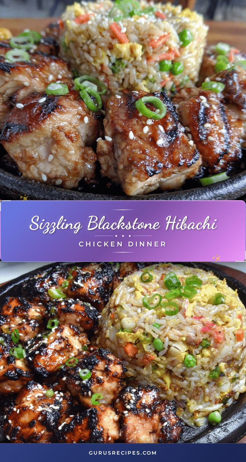 blackstone hibachi chicken and fried rice recipe