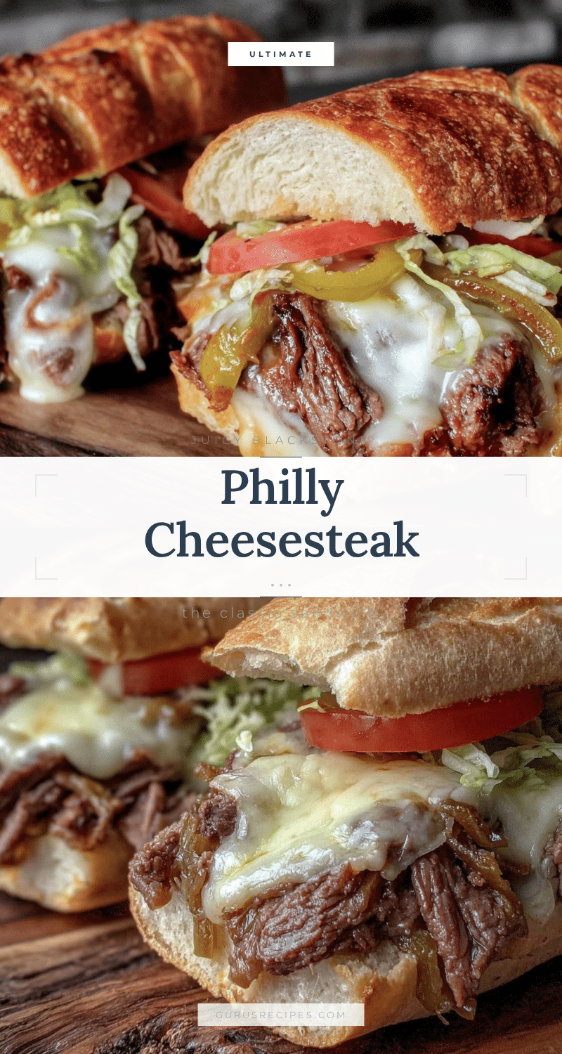 Blackstone Philly cheesesteak sandwich recipe