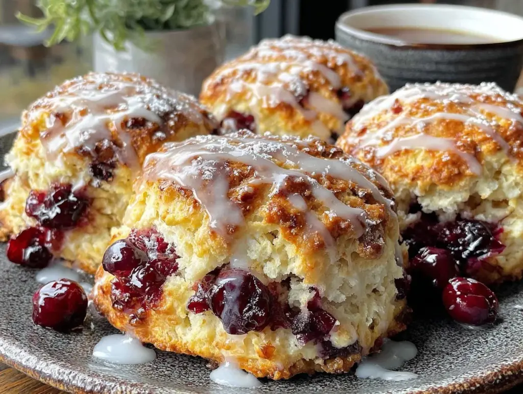 blueberry scones recipe - featured image