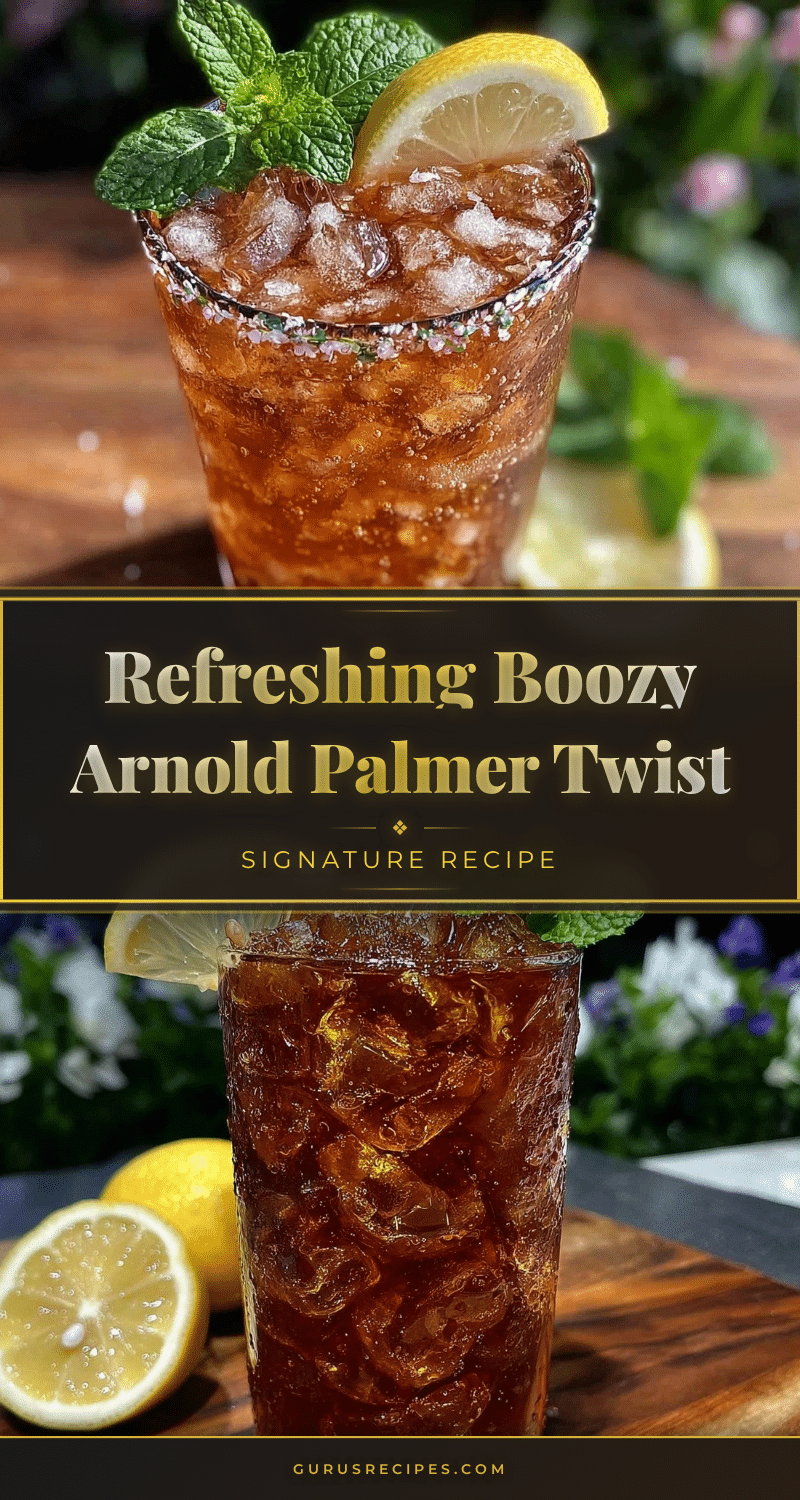 boozy arnold palmer recipe