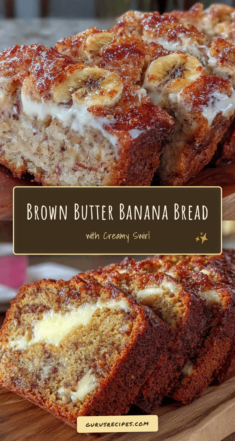brown butter banana bread recipe