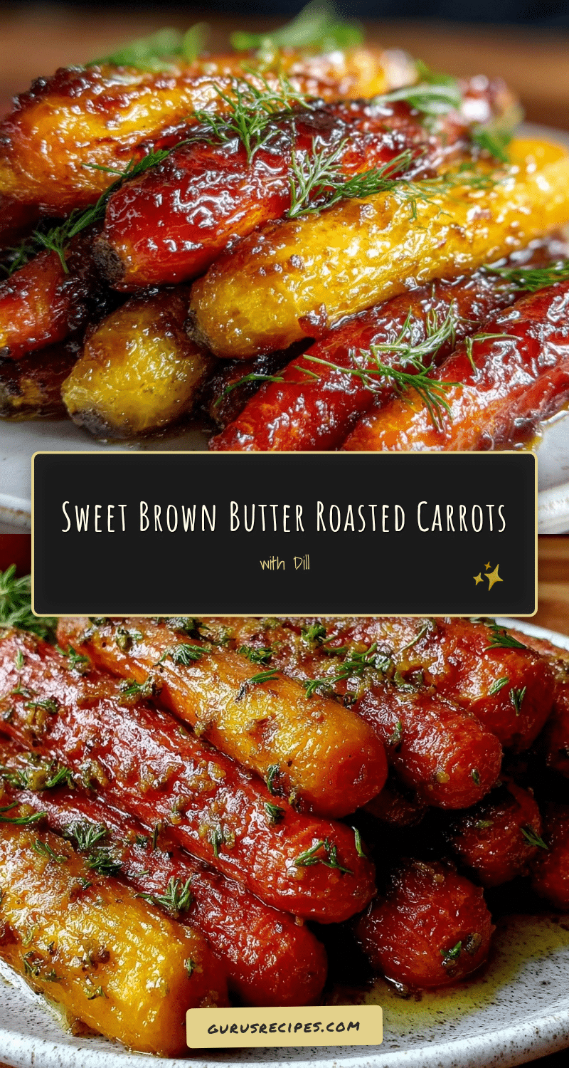 brown butter roasted carrots recipe