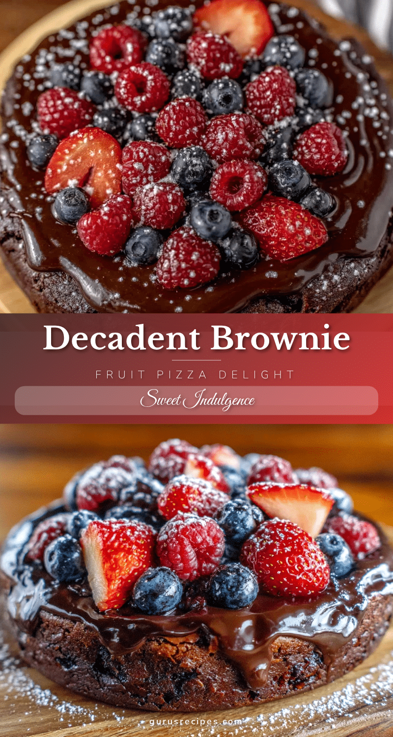 brownie fruit pizza recipe recipe