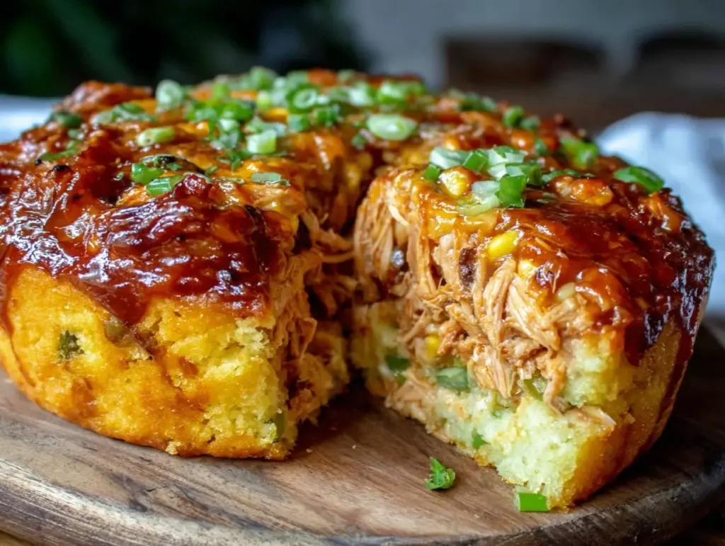 chicken tamale pie - featured image