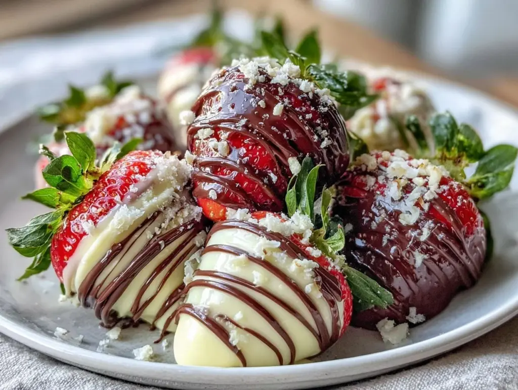 chocolate covered strawberry bouquet - featured image