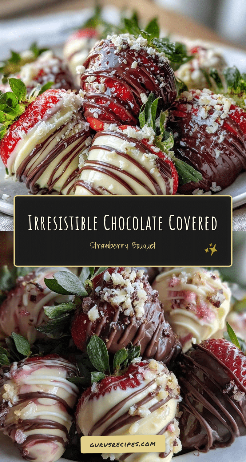 chocolate covered strawberry bouquet recipe
