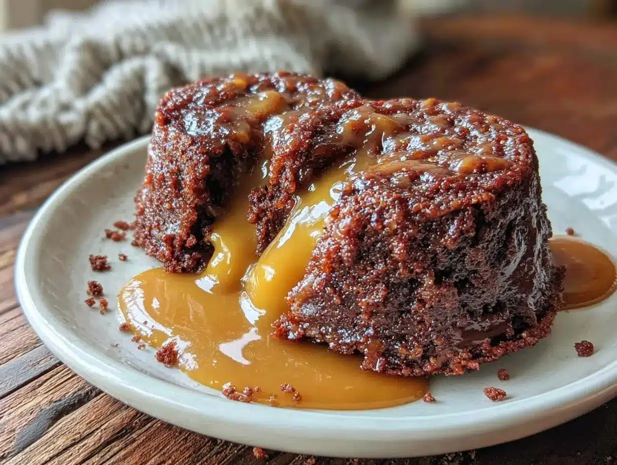 chocolate peanut butter lava cake for two preparation steps