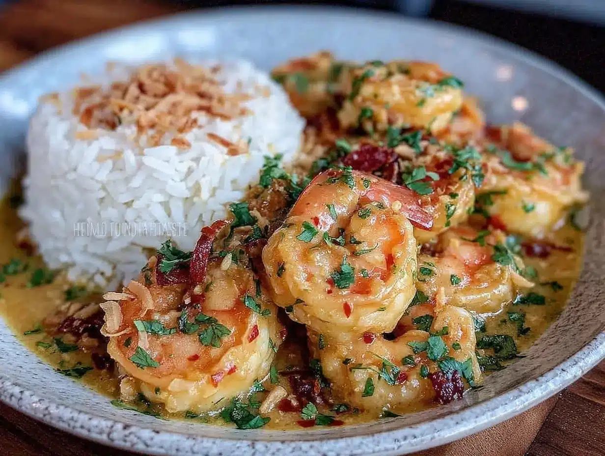 coconut shrimp curry preparation steps