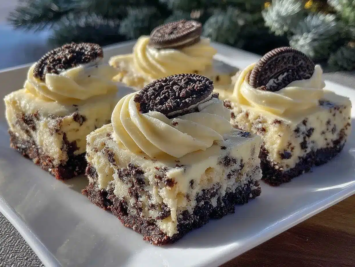 cookies and cream sheet cake preparation steps