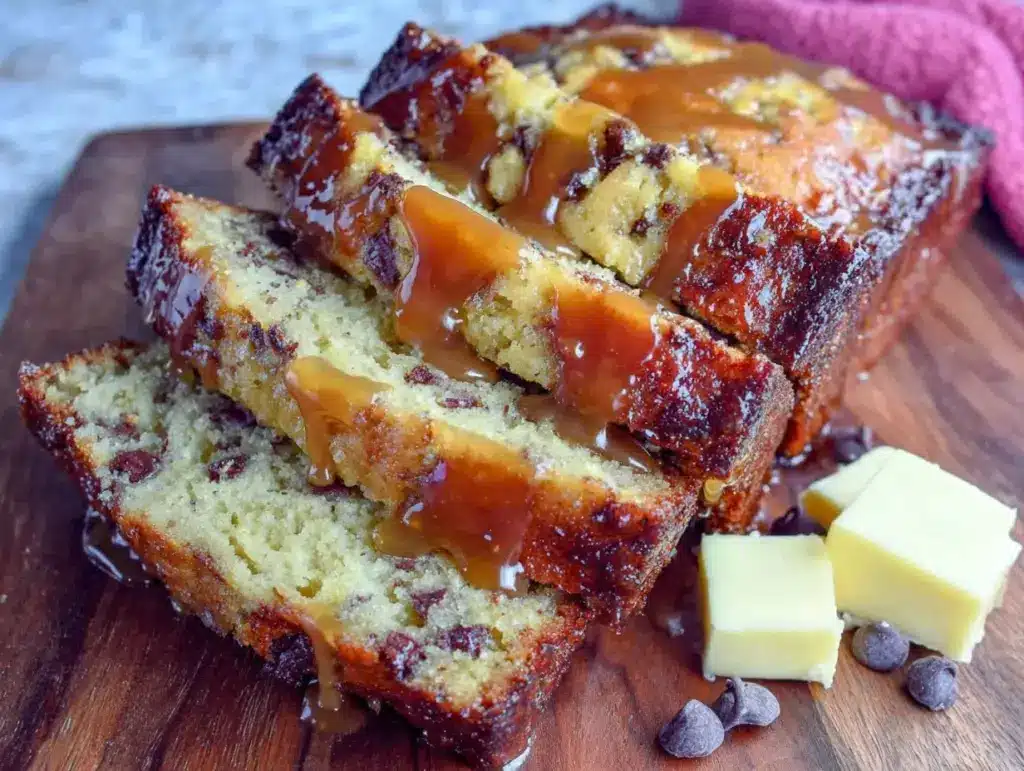 cozy chocolate chip banana bread - featured image