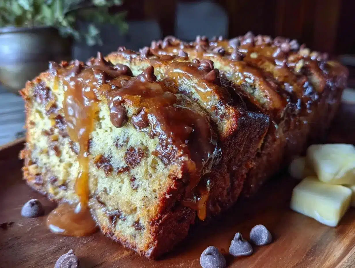 cozy chocolate chip banana bread preparation steps