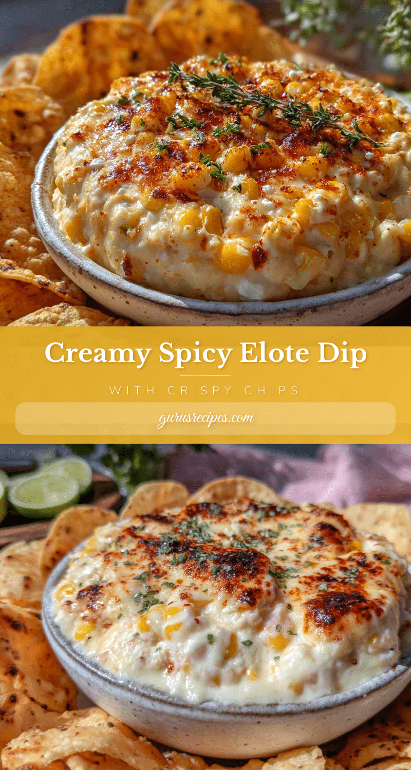 creamy elote dip recipe