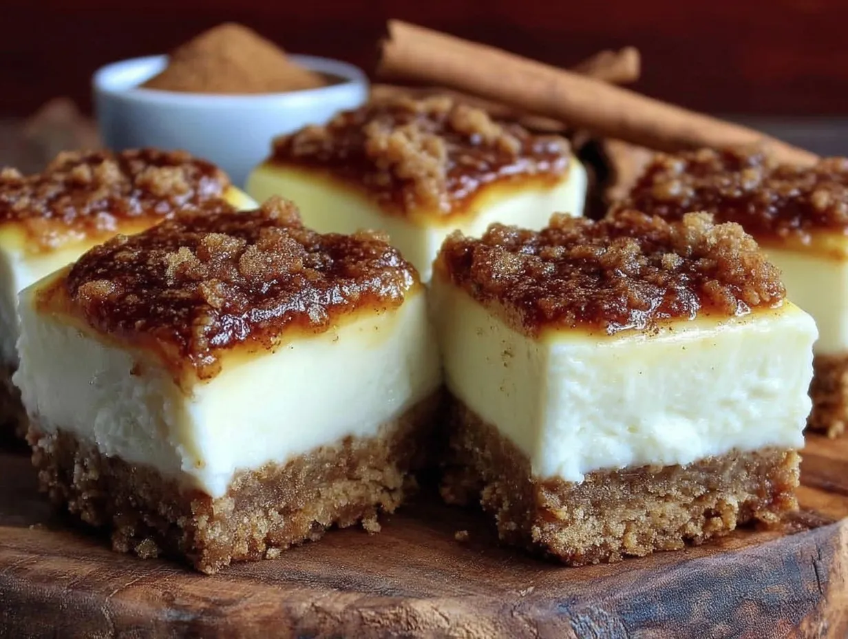 creamy horchata cheesecake bars preparation steps