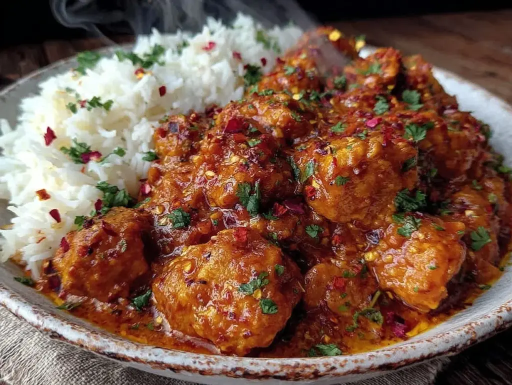 creamy instant pot butter chicken - featured image