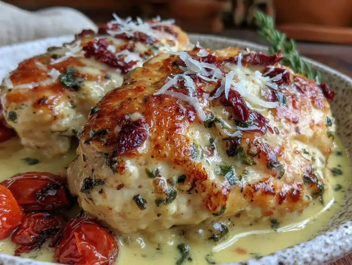 creamy marry me chicken preparation steps