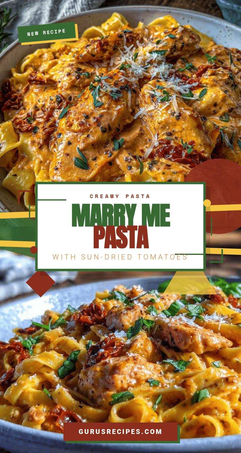 creamy marry me pasta recipe