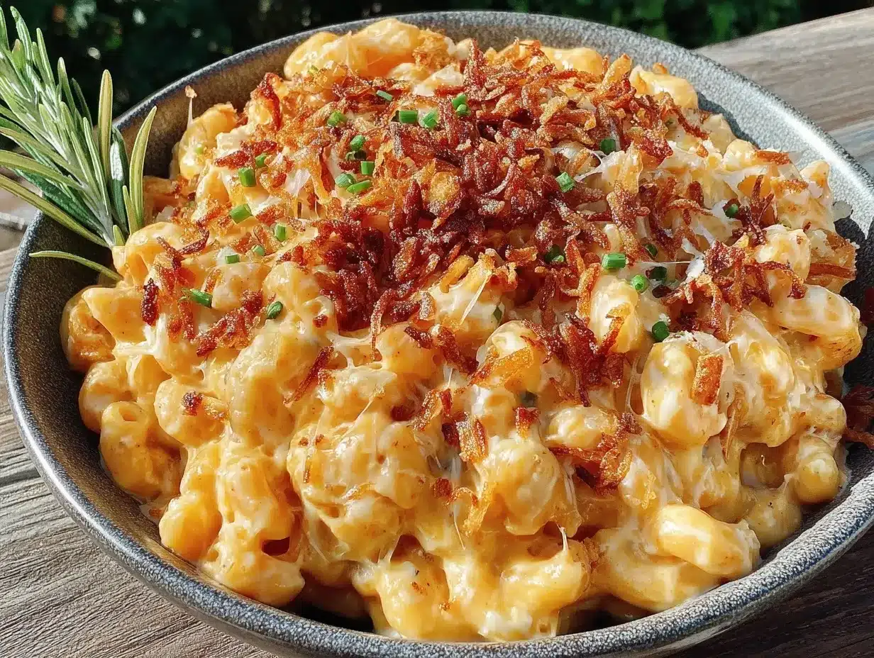 creamy smoked gouda mac and cheese preparation steps