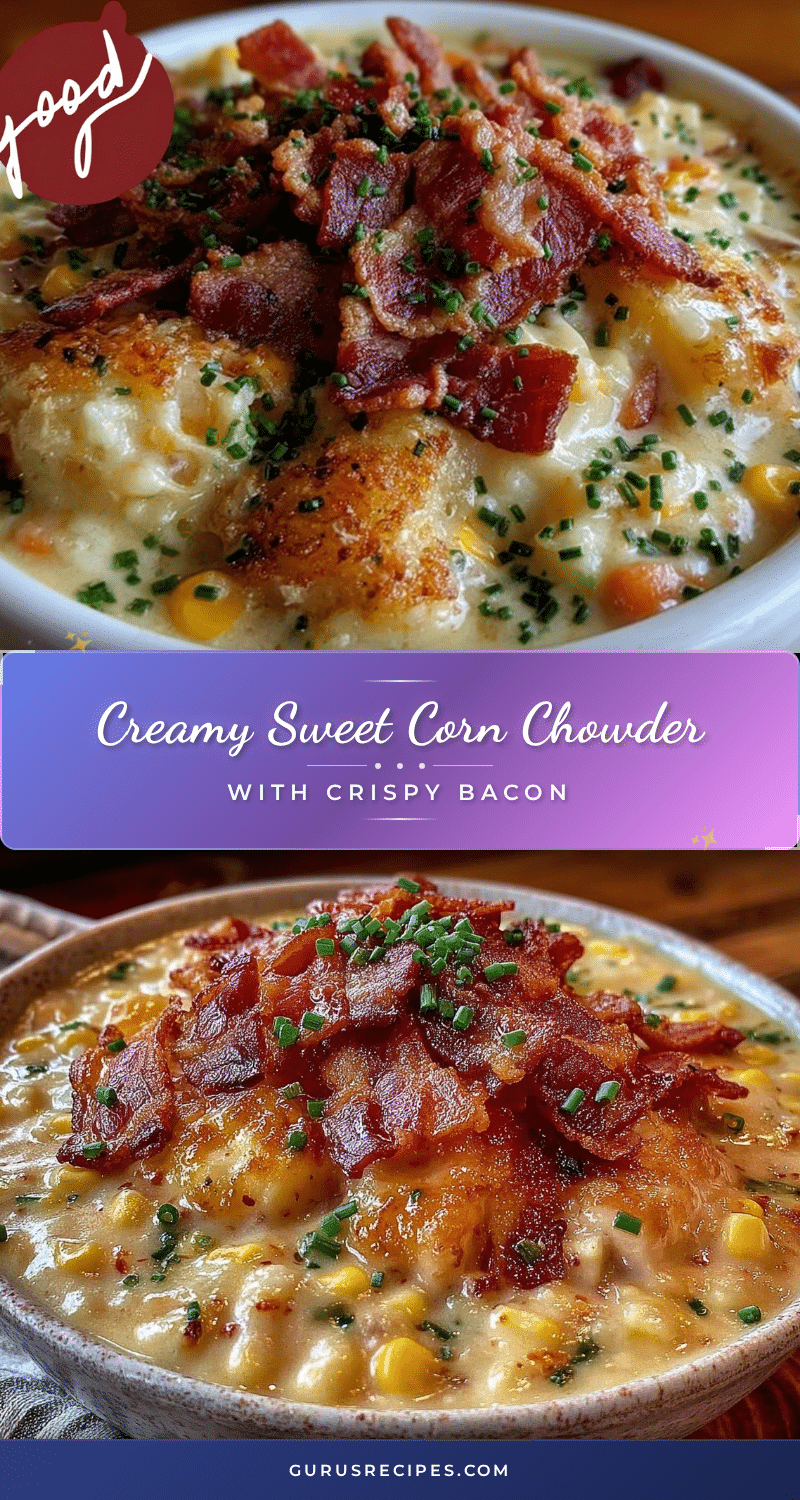 creamy sweet corn chowder recipe