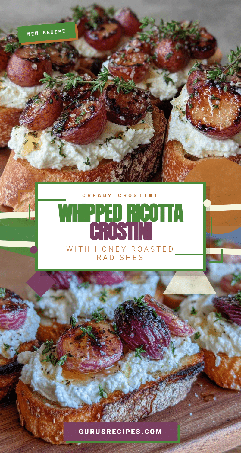 creamy whipped ricotta crostini recipe