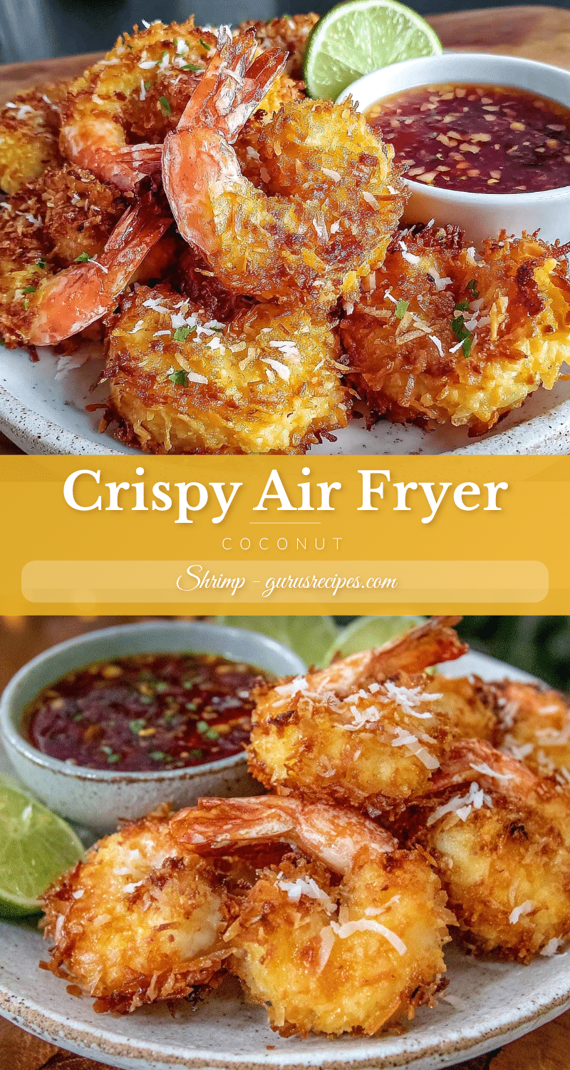 crispy air fryer coconut shrimp recipe