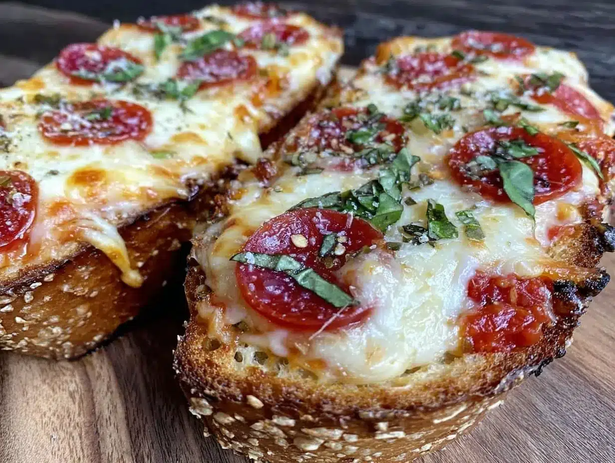 crispy air fryer French bread pizza preparation steps