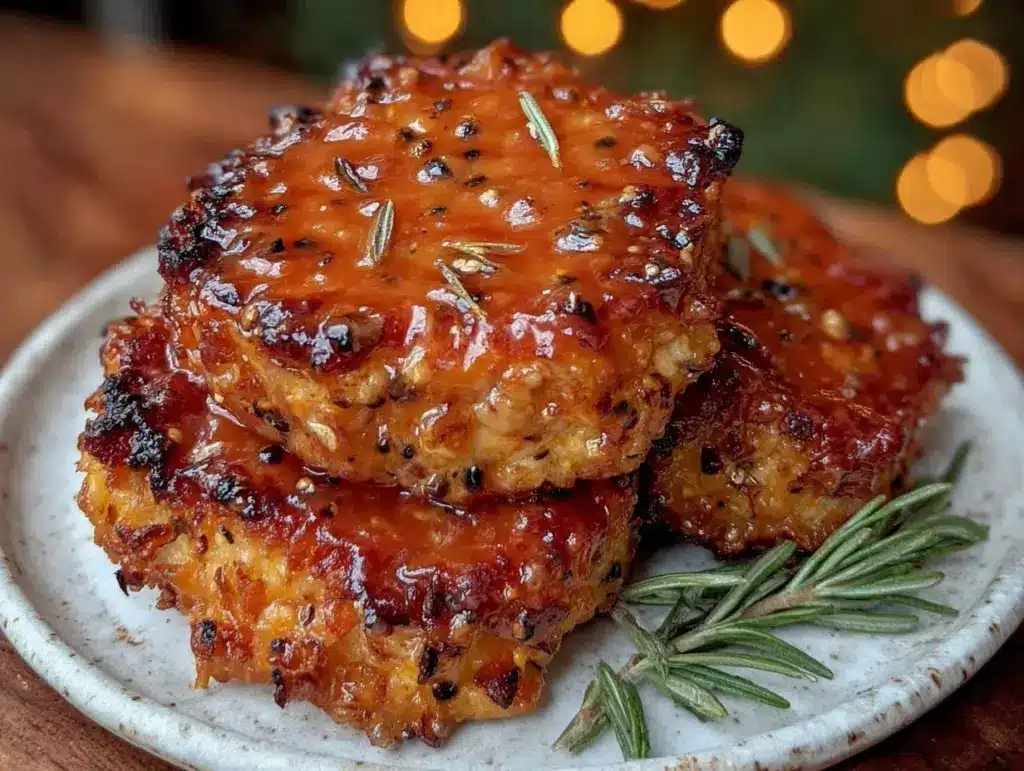 crispy air fryer pork chops - featured image