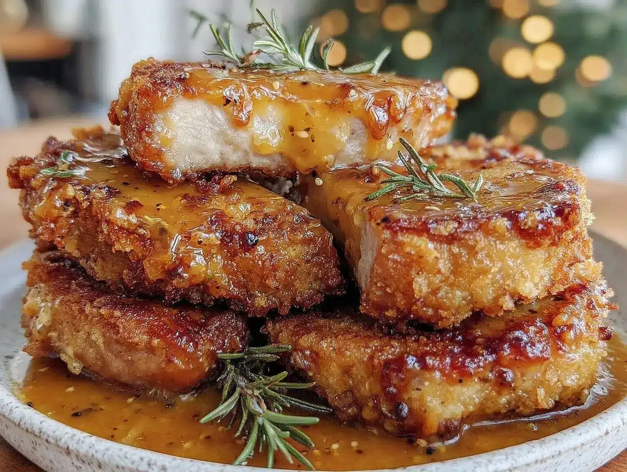 crispy air fryer pork chops preparation steps