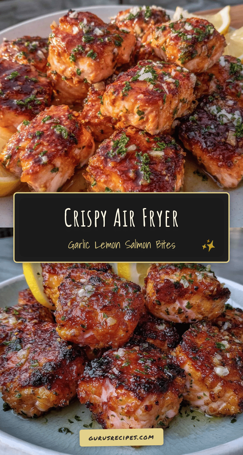 crispy air fryer salmon bites recipe