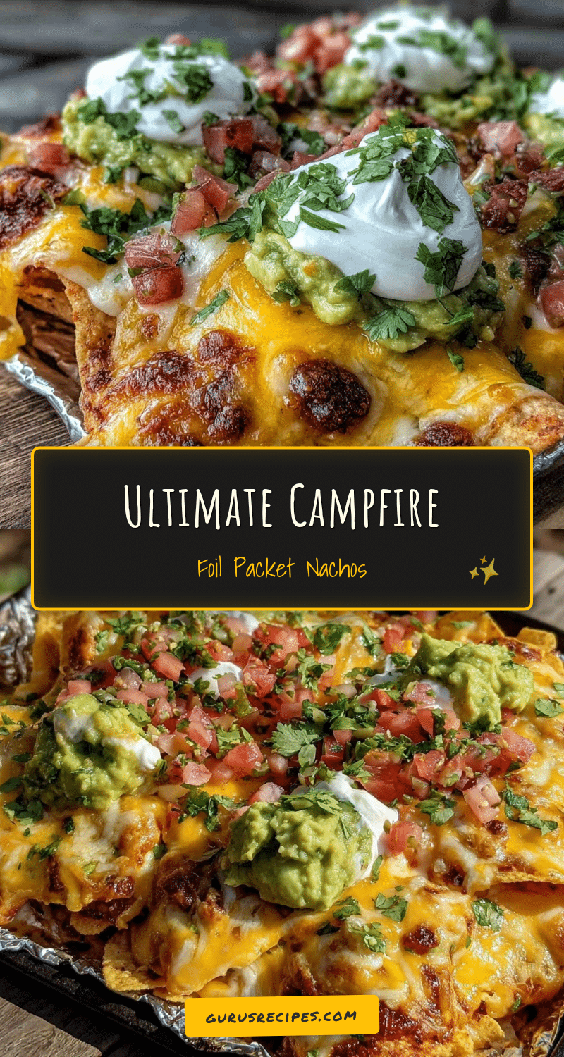 crispy campfire foil packet nachos recipe