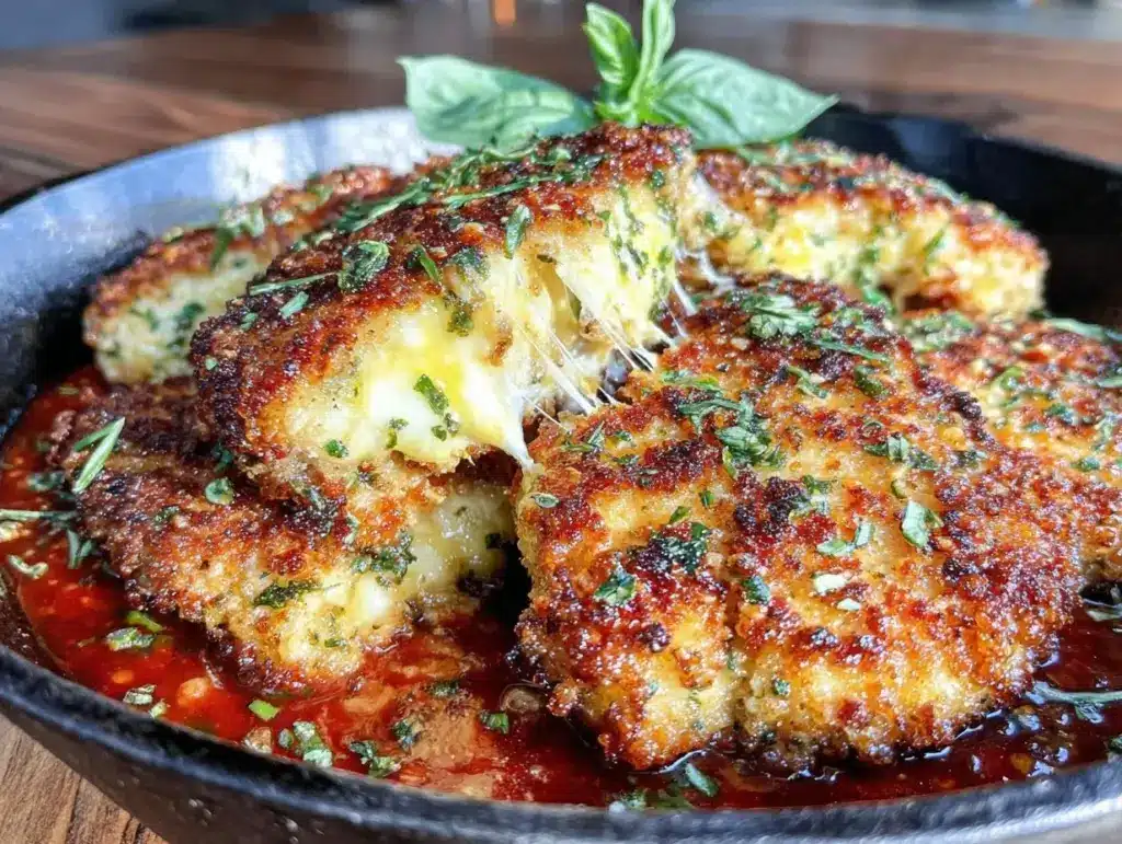 crispy chicken parmesan - featured image