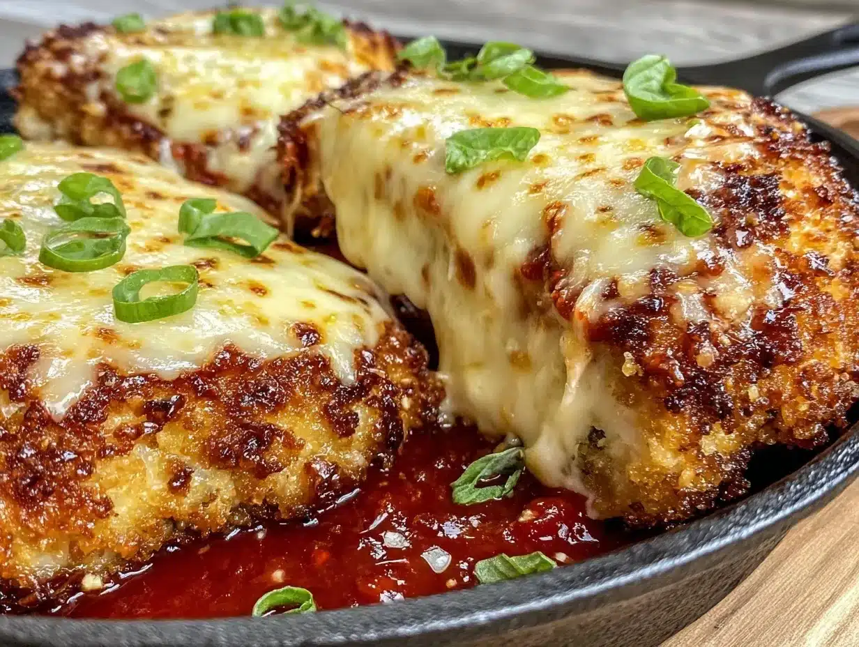 crispy chicken parmesan preparation steps